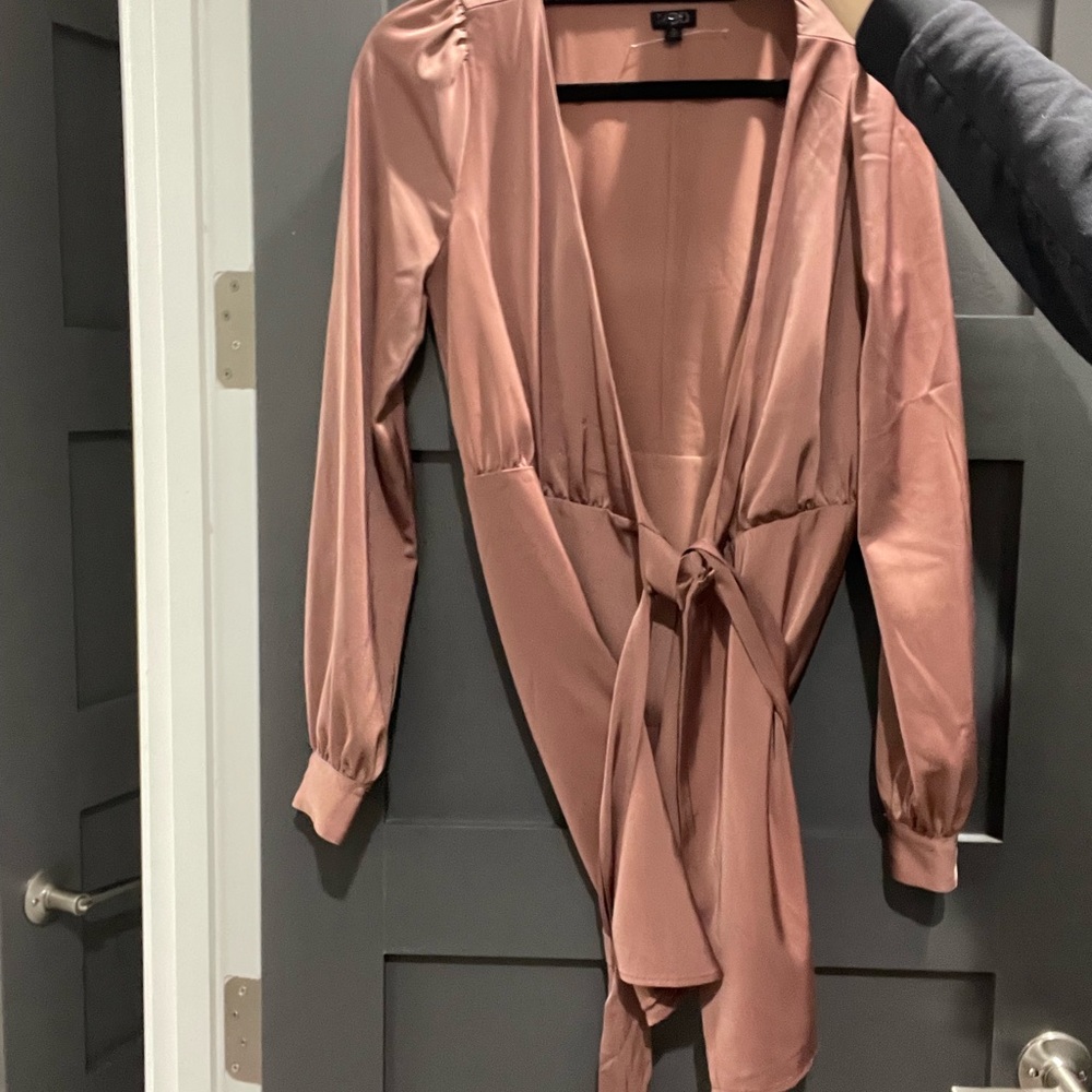 NBD wrap dress